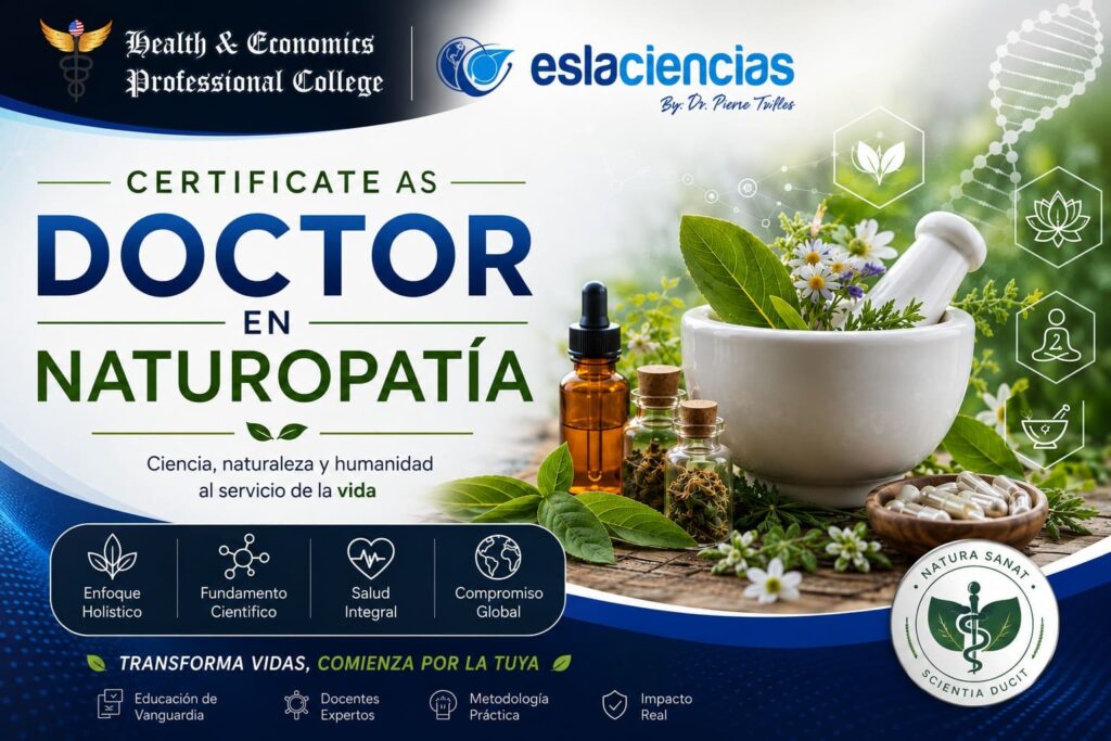 Convalidación Doctor en Naturopatía