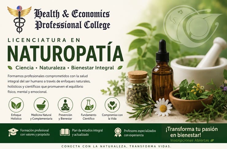 Licenciatura en Naturopatía