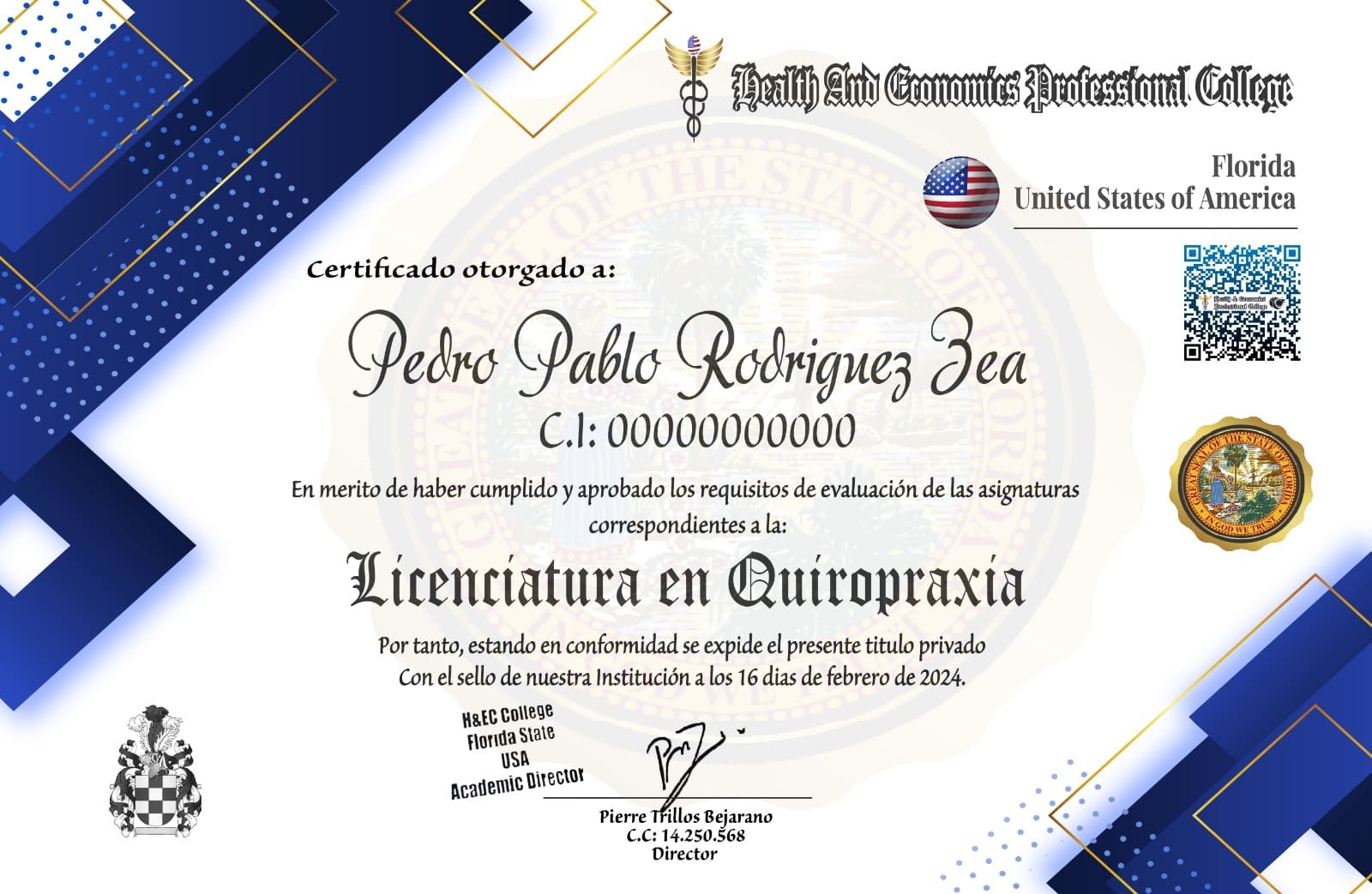Licenciatura Quiropraxia